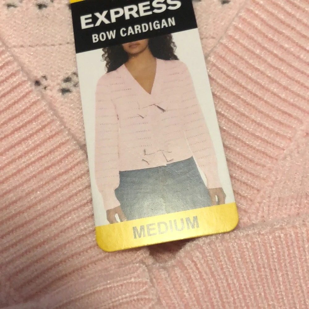 Women's Express Ballerina (Pink) with Bow Accents - Picture 9 of 12